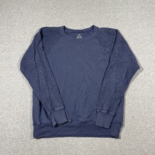 Aerie Pullover Sweatshirt Women's Sz XS Blue Crewneck Oversized