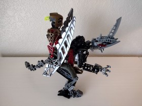 LEGO Bionicle: 8811 Toa Lhikan & Kikanalo - 100% Complete with Manual, No Box