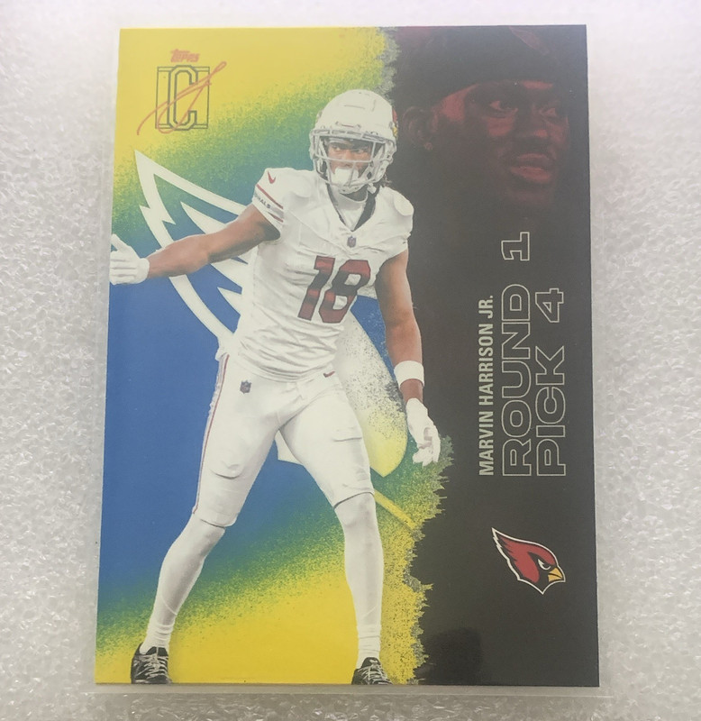 Topps Signature Class Marvin Harrison Jr. Cardinals Rookie Pick 4 Insert #61