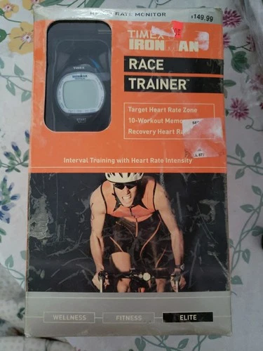 NIB Timex M567  M1 Ironman Triathlon heart rate monitor vintage sport watch