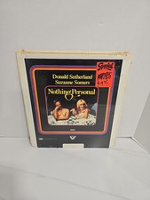 Nothing Personal 1980 CED RCA VideoDisc Orion Vestron Sutherland Somers SEALED