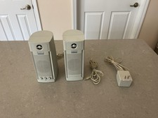 NICE Altec Lansing ACS40 Multimedia Computer Speakers  Power Supply  Aux Cable