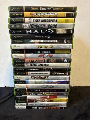 Scratched Lot of 23 Original Xbox Games - For Resurfacing / Repair - READ DESC.