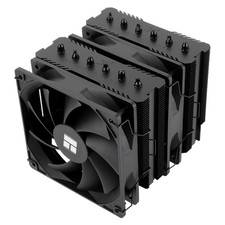Peerless Assassin 120 SE Black CPU Air Cooler, 6 Heat Pipes, Dual CPU Fans, 155M