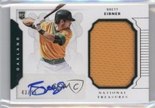2016 National Treasures Rookie Materials Signatures 43/99 Brett Eibner Auto g0n
