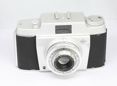 AGFA SILETTE Vario Sucherkamera& Agfa Color-Angar 45mm 3,5 mit Tasche 