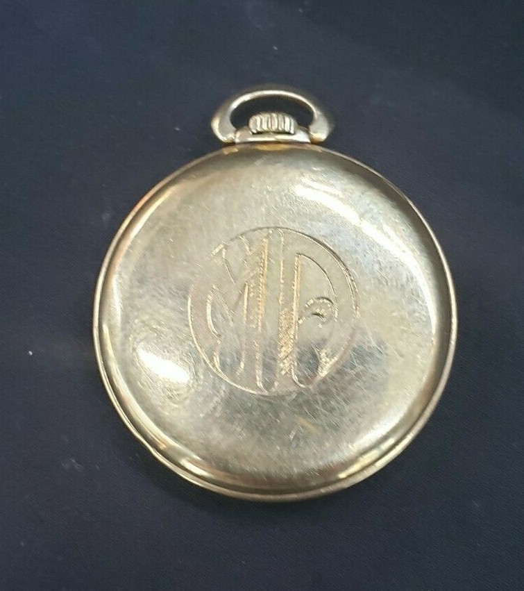 Vintage 1940 Waltham Colonial Premier 14K Solid Gold 21 Jewel