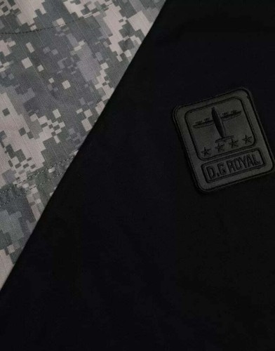 Dolce&Gabbana Men Multicolor T-Shirt Cotton Blend Camouflage Casual Top Sz IT 46 - Picture 5 of 6