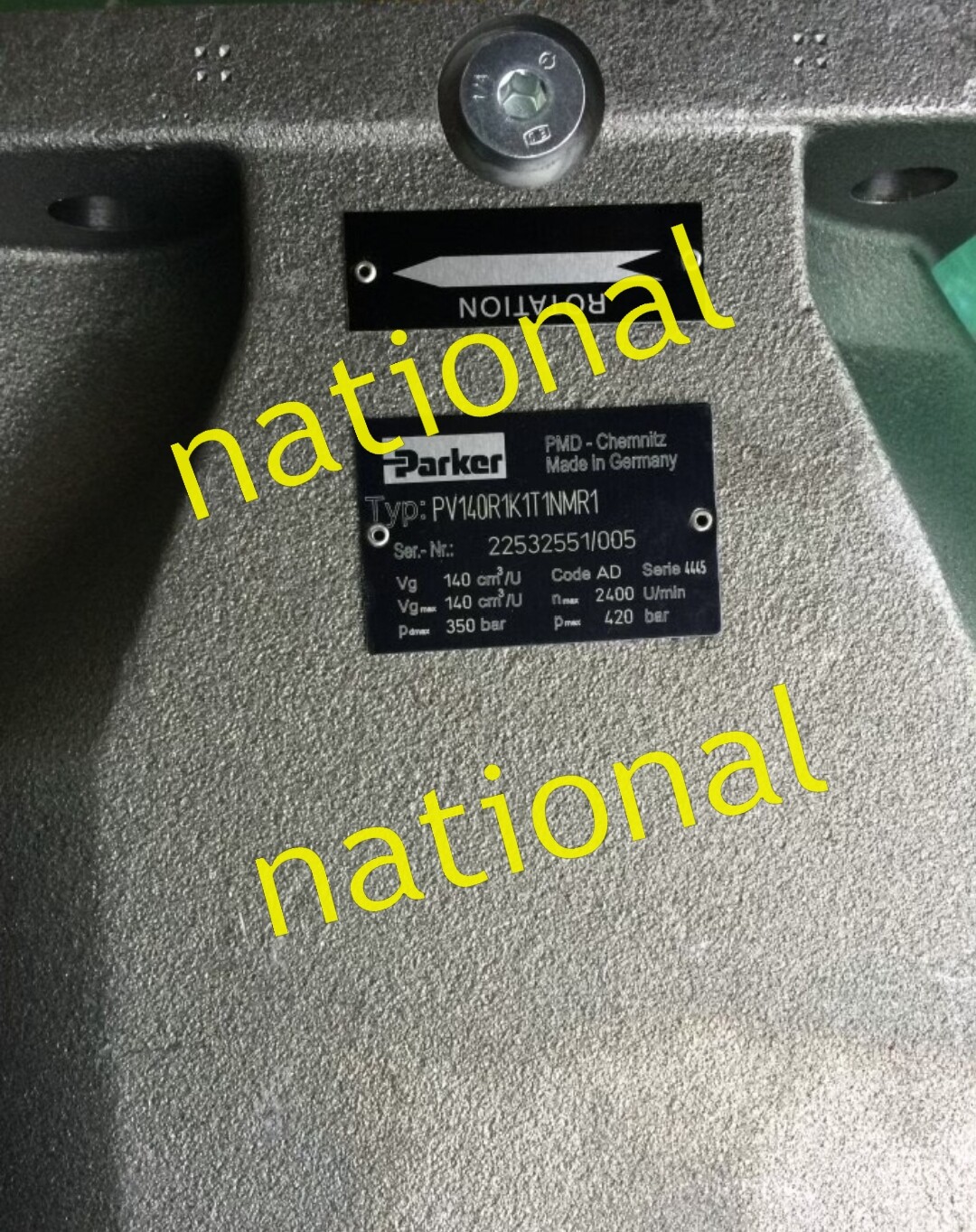 PV140R1K1T1NMR1 PV140R1K1T1NMR1 Plunger pump PV140R1K1T1NMR1