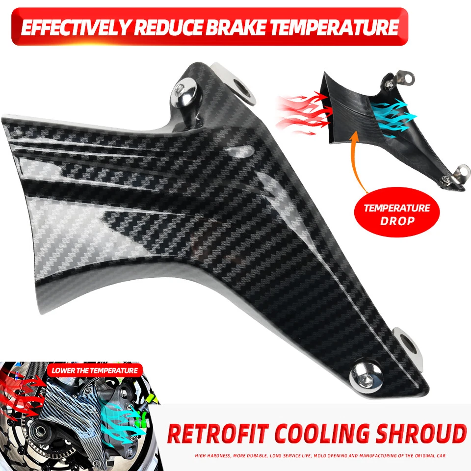 For KAWASAKI Ninja 1000 ZX10R Motorcycle Brake Caliper Air Cooling Ducts Guard — 第 3/4 张图片