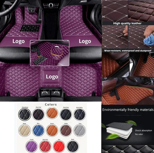 For Chevrolet Equinox Waterproof All-weather Luxury Custom Liners Car Floor Mats - Imagen 36 de 37