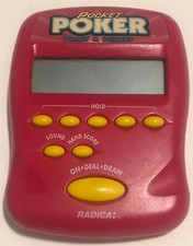 Pocket Poker Hand held Game Draw And Deuces T3