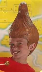 NEW CHILDS JIMMY NEUTRON WIG VINYL HAIR HALLOWEEN COSTUME ...