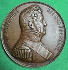 1830 France Medal Les Rois de France, Louis Philippe I Bronze