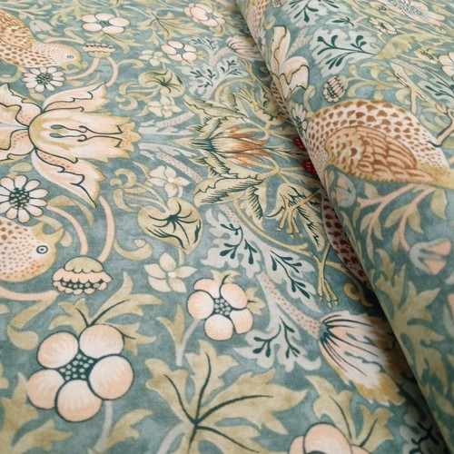 Strawberry Thief William Morris Autumn Cotton Fabric 110cm wide Per Half Metre - Picture 44 of 119