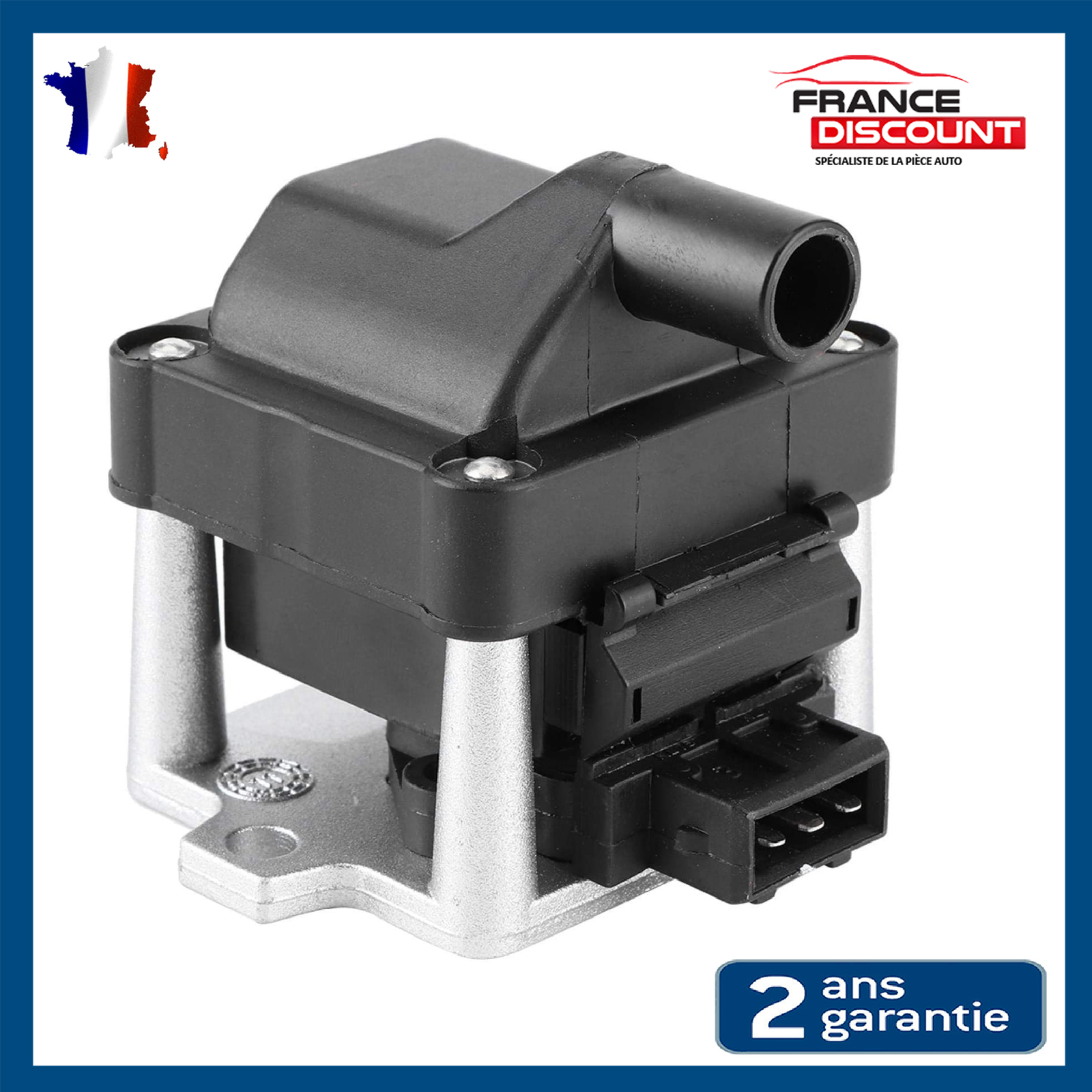 Bobine d'allumage haute tension pour motorisations Audi 80 1.8 et 2.0