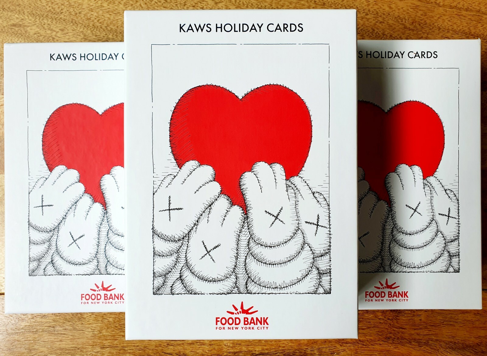 KAWS Holiday Card - Food Bank NYC. Limited Edition | eBay
