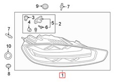 Porsche 718 Boxster 982 Rückleuchte hinten rechts 982945096N NEU ORIGINAL