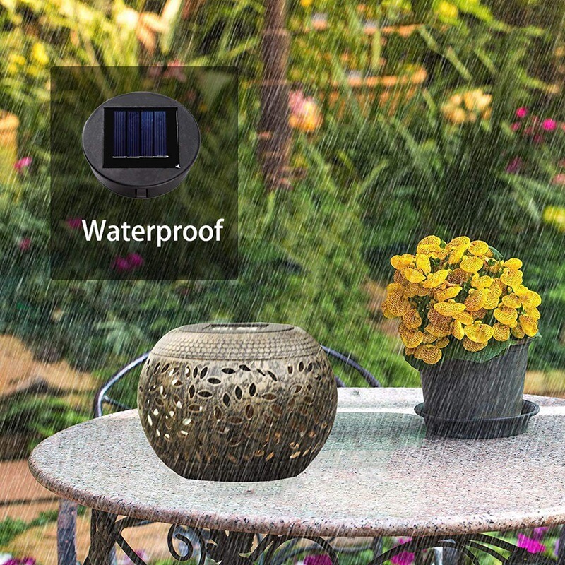 Garden Solar Powered Replacement Round LED Light Box Solar Battery Box Solar  h | eBay