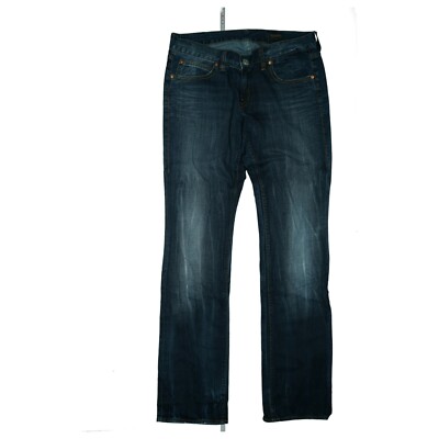 Wonderful Skinny Jeans Pants Low W. Stretch Straight W30 L32 Used Look Blue New