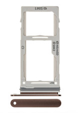 Dual Sim Card Tray Compatible For Samsung Galaxy Note 9 Metallic Copper