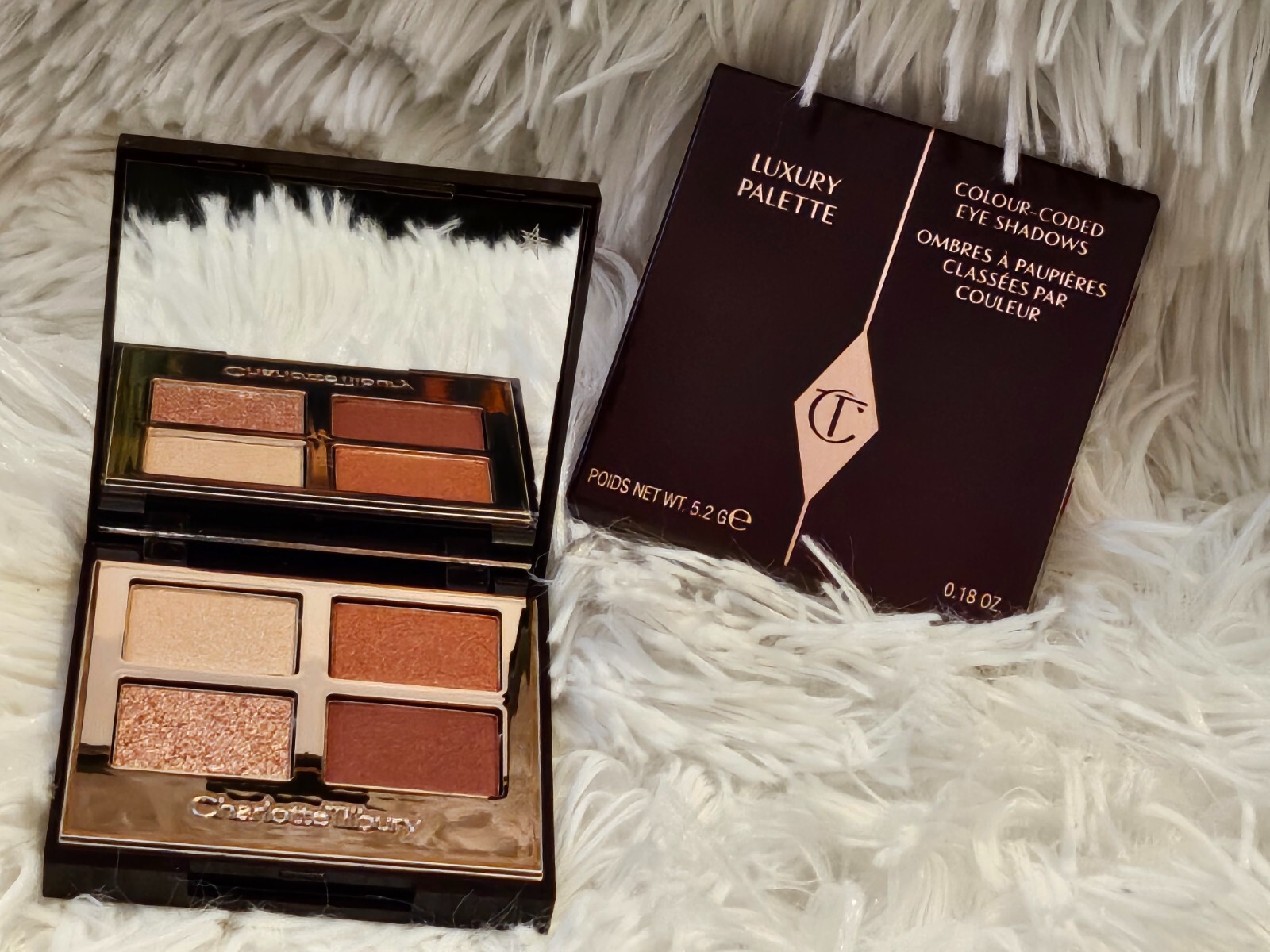 Charlotte Tilbury Luxury Palette Colour-Coded Eye Shadows Walk Of No Shame