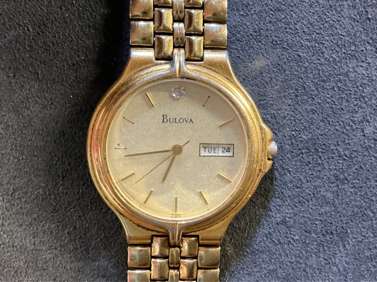Bulova Japan Movement Quartz WORKING Women's Gold Watch T4 Bulova Japan Movement Quartz WORKING Women's Gold Watch T4