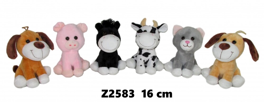 5904073165206 PLUSZAK ZWIERZ 16 СМ SA МИКС SUN-DAY 3490₽