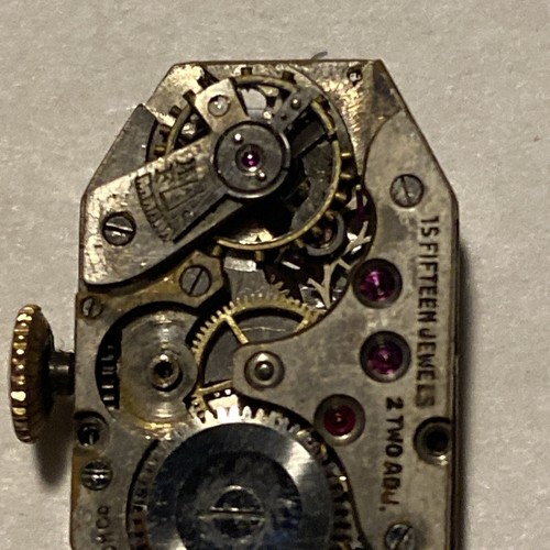 Sorority Watch Co. Movement 15 Jewel Parts/Repair Font 355 Good Staff - Picture 2 of 7