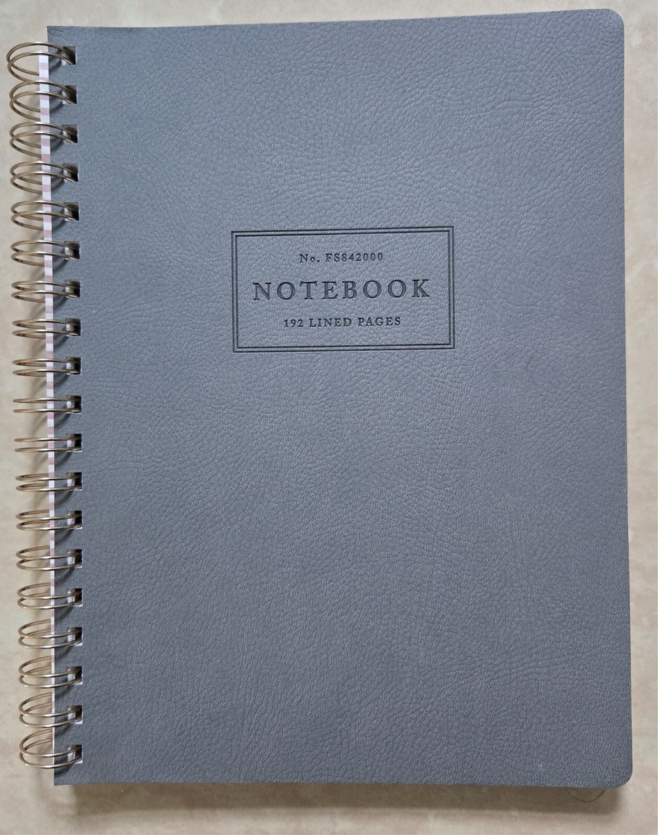 JOYLOYAL - Cuaderno De Notas En Espiral Sin Línea, Sin