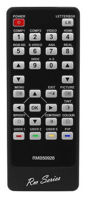 RM Series Fernbedienung kompatibel mit SIM2 D60 Crystal Cube / BenQ MP778