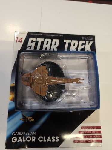 Eaglemoss Star Trek Starship Cardassian Keldon Class #136 w/ Magazine!!!! - Picture 2 of 9