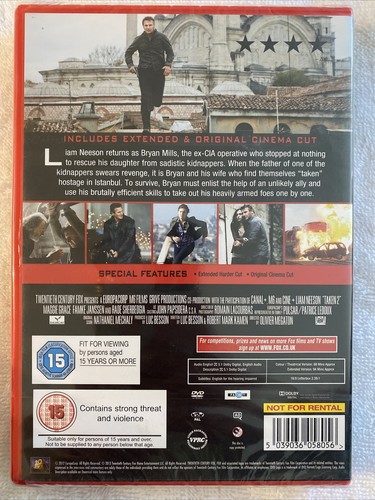 Taken 2 (DVD). Brand New & Sealed. Free Postage - Picture 2 of 2