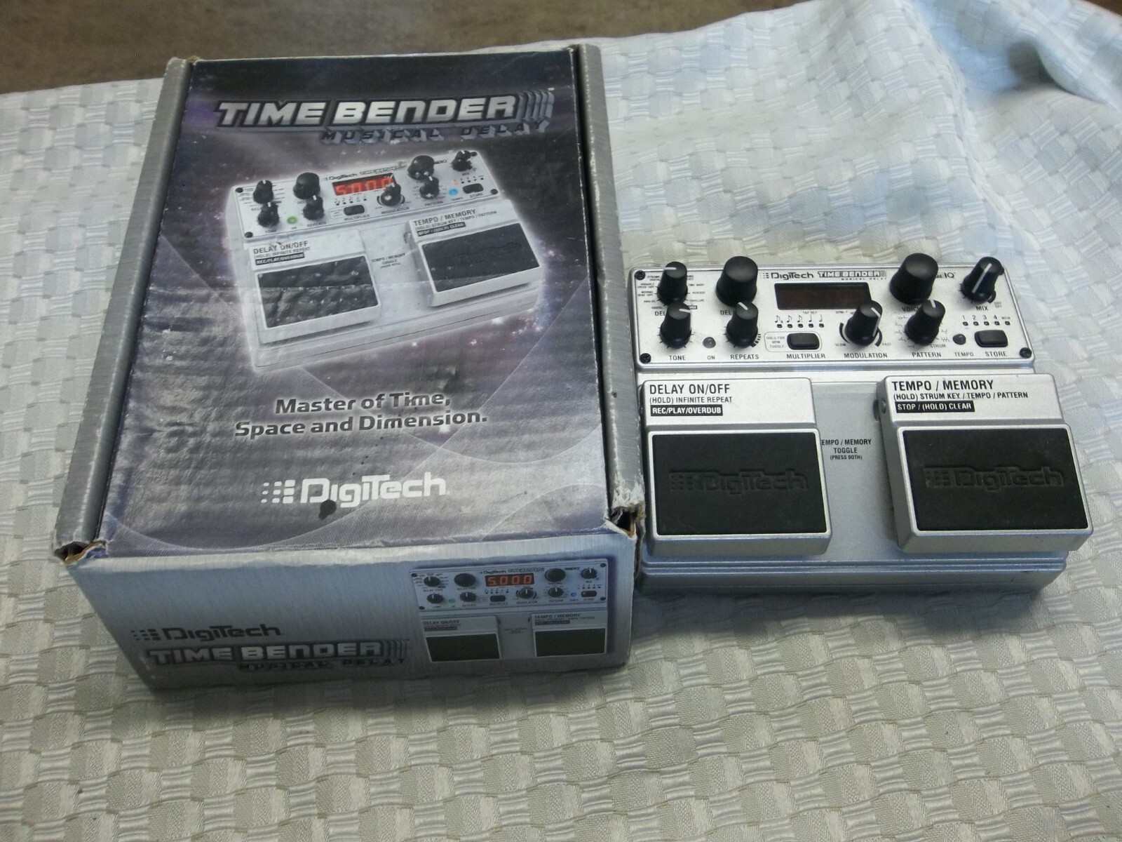 Digitech Time Bender Delay Multi-effects Guitar Effect Pedal Mint 