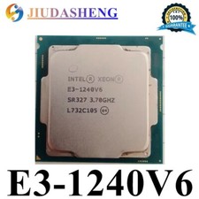 Intel Core Xeon E3-1240 v6 LGA1151 CPU Processor 4 core 3.7GHz 8MB SR327 1240V6