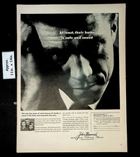 1957 John Handcock Mutual Life Insurance Company Vintage Print Ad 41411