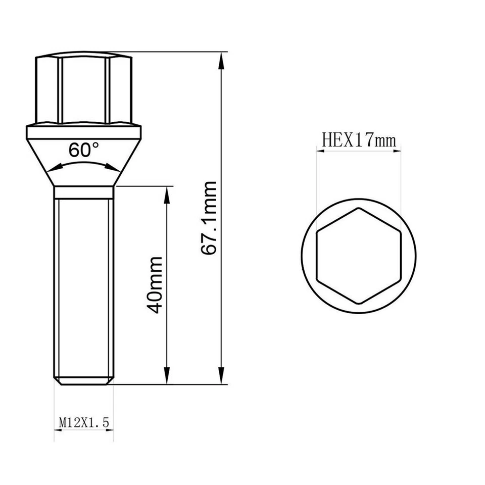 12.7&15mm 5X120mm Wheel Spacers m12x1.5 for E36 E46 E90 E92 E60 323i 325i 328i - Image 4 of 4