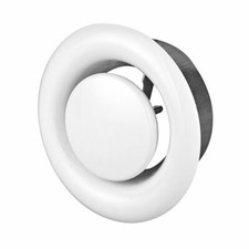 ZULUFT ABLUFT Tellerventil &Oslash; 80 100 125 150 200 250 mm Anemostat Deckenventil