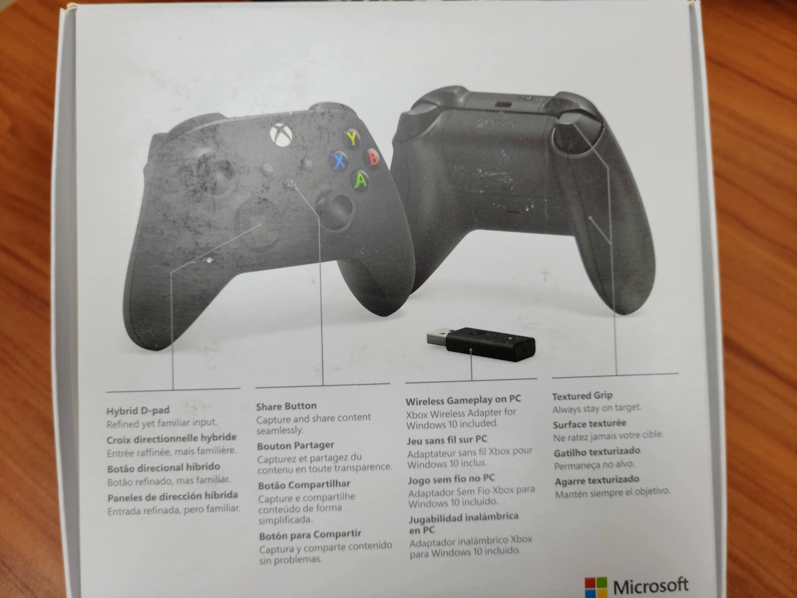 Xbox Controller + Wireless Adapter For Windows 10 : Target