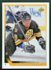 1993-94 Upper Deck Cam Stewart Card  #464 Rookie RC