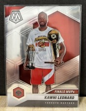 2020-21 Panini Mosaic - Finals MVPs Silver Prizm #299 Kawhi Leonard