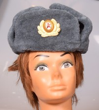 UdSSR Rote Armee Russland Winter K&auml;ppi Fellm&uuml;tze Soldat Uschanka Original