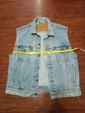 Levi's Trucker Jacket Vest Men's Made In USA