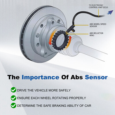 Driver Side ABS Wheel Speed Sensor Skid Control Wire for Lexus