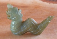 Jadéite de Birmanie, sculpture main 27 g. 50x37x15 mm. objet décoratif à poser