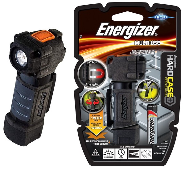 Energizer Pro Hardcase Multi Use Led Taschenlampe Bruchsicher Max. 75 Lumen-image