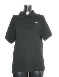 lacoste black crocodile