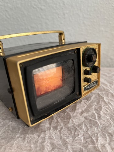 ✅ WACO VINTAGE TRANSISTOR MW RADIO & SLIDE VIEWER GOLD MODEL 1960s TV SHAPED - Picture 5 of 13
