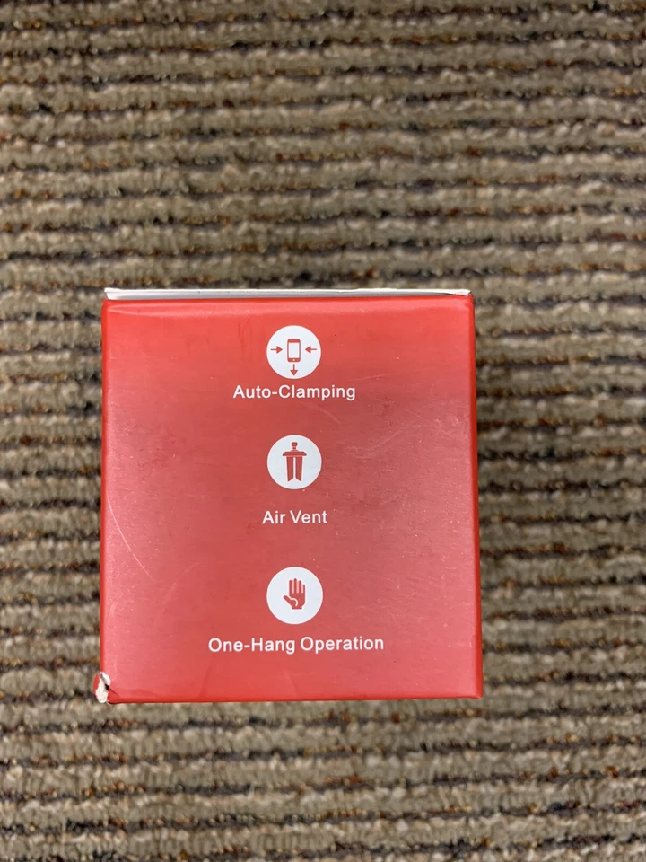 Soporte de teléfono de gravedad para automóvil con sujeción automática Soporte de montaje de ventilación de aire para Samsung iPhone Foto 2 de 3