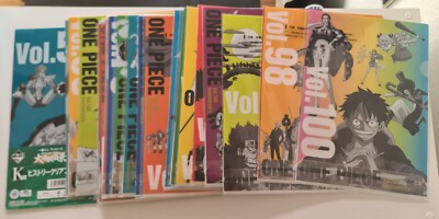 One Piece 100th Vol. Anniversary Clear File Set Vol. 51 - 100 Ichiban Kuji